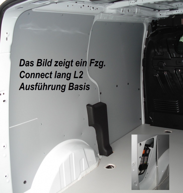 Ford Transit Connect Seitenverkleidung L2 - Ab 2014 - Connect ?13