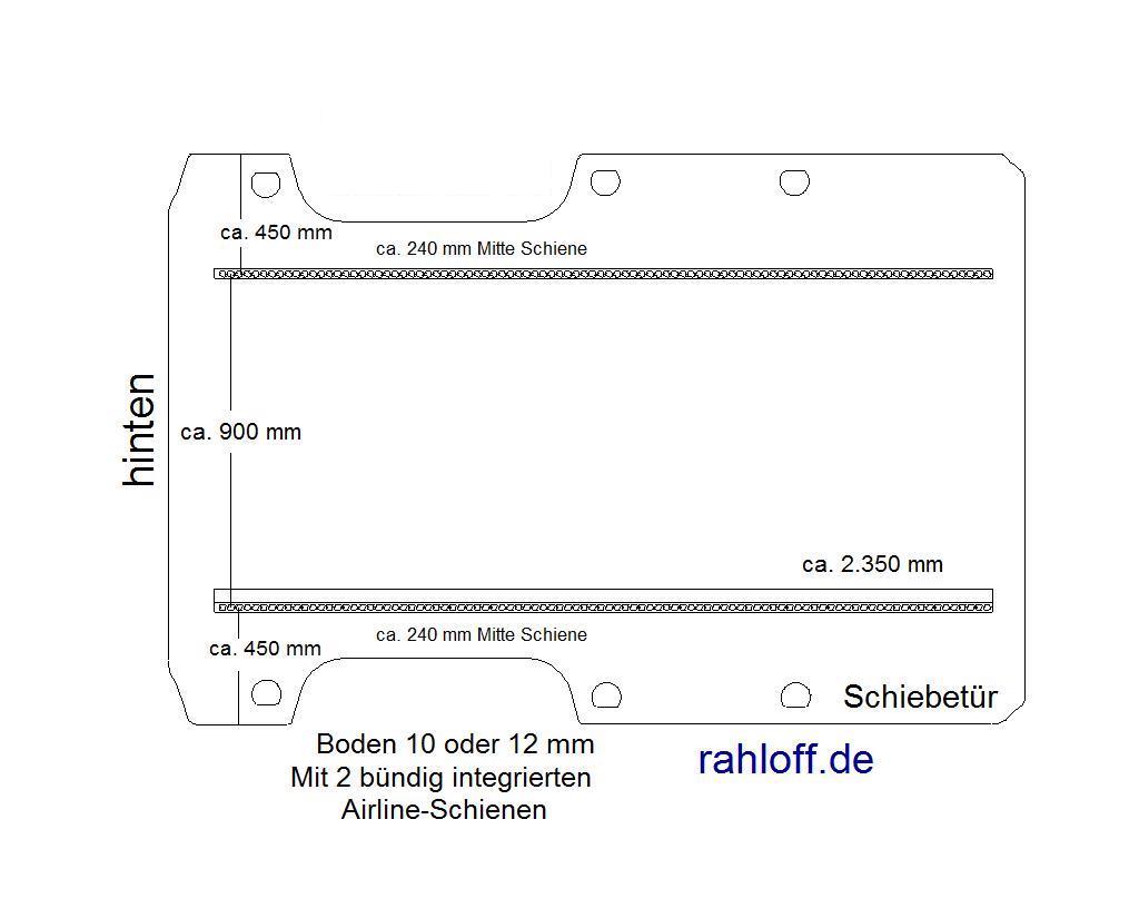 Citroen Jumper Laderaumboden Airline L1 - Ab 04/2006 - Typ 250