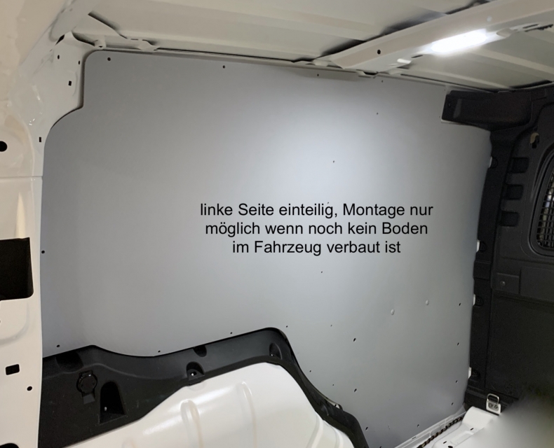 Volkswagen Caddy Cargo Seitenverkleidung L1 - Ab 10/2020 - 5B